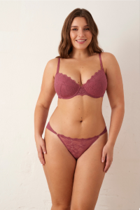 Conjunto Sujetador y Braga rosa, Promise