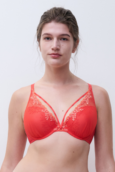 Sujetador con push-up SPICE naranja, Chantelle