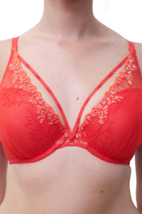 Sujetador con push-up SPICE naranja, Chantelle